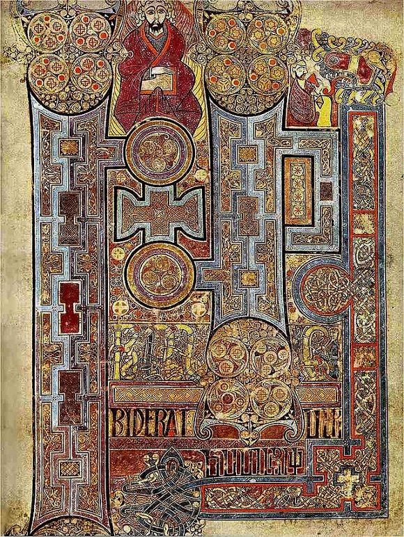 Book of Kells Gospel of St John