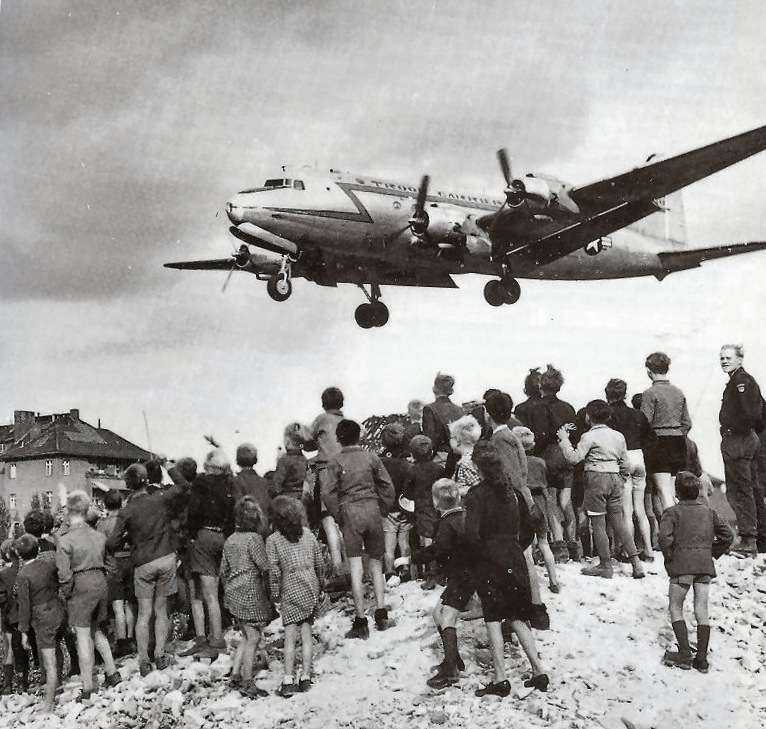 Air lift during the Berlin blockade