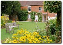 Jane Austen's garden, photo by Pierre Terre, available through Creative Commons