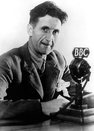 George Orwell at the BBC in 1941