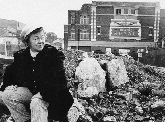 Image of Joan Littlewood and the Theatre Royal available through Creative Commons