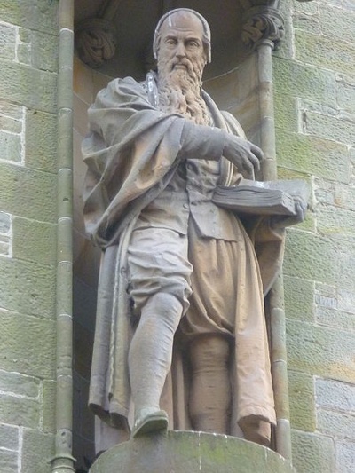 Statue of John Knox, image available through Creative Commons