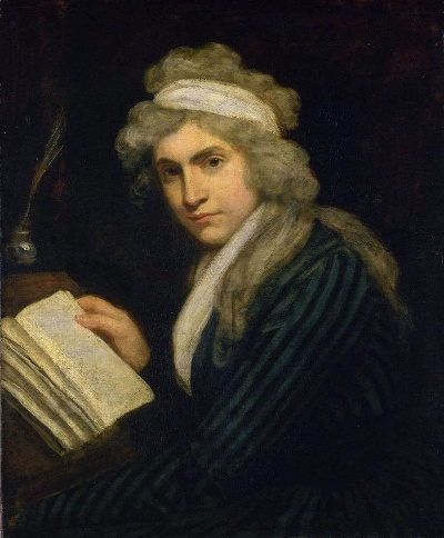 Portrait of Mary Wollstonecraft by John Opie