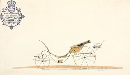 Picture of a Phaeton -  a 19th Century luxury carriage