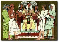 Joseph interpreting Pharaoh's dream