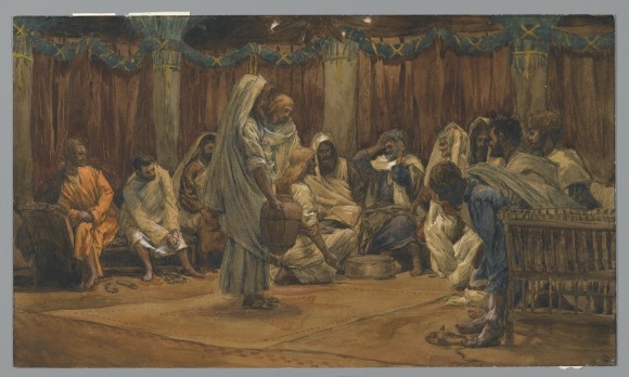 The Washing of the Feet by Tissot