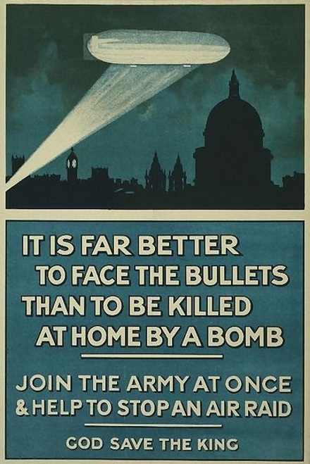 Image of WWI army recruitment poster taken from Wikipedia