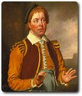 John Liston as Pompey, painted by Samuel de Wilde in 1812
