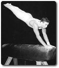 Vaulting man, photo from German Federal Archives, available through Creative Commons